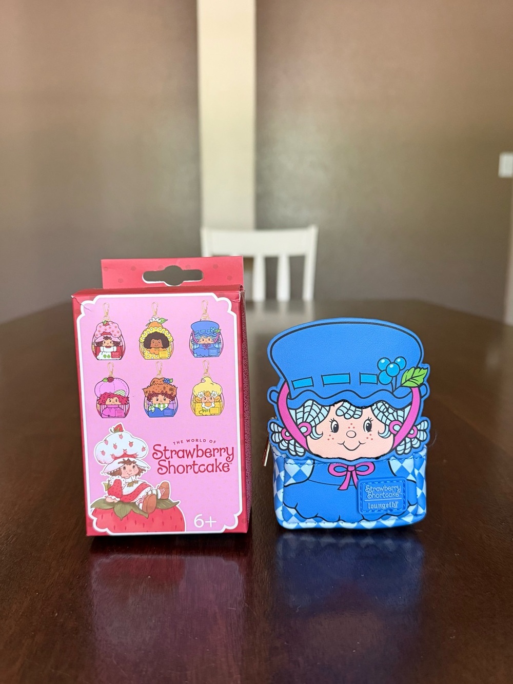 Strawberry Shortcake & Friends Cosplay Blueberry Muffin Mini Backpack Keychain